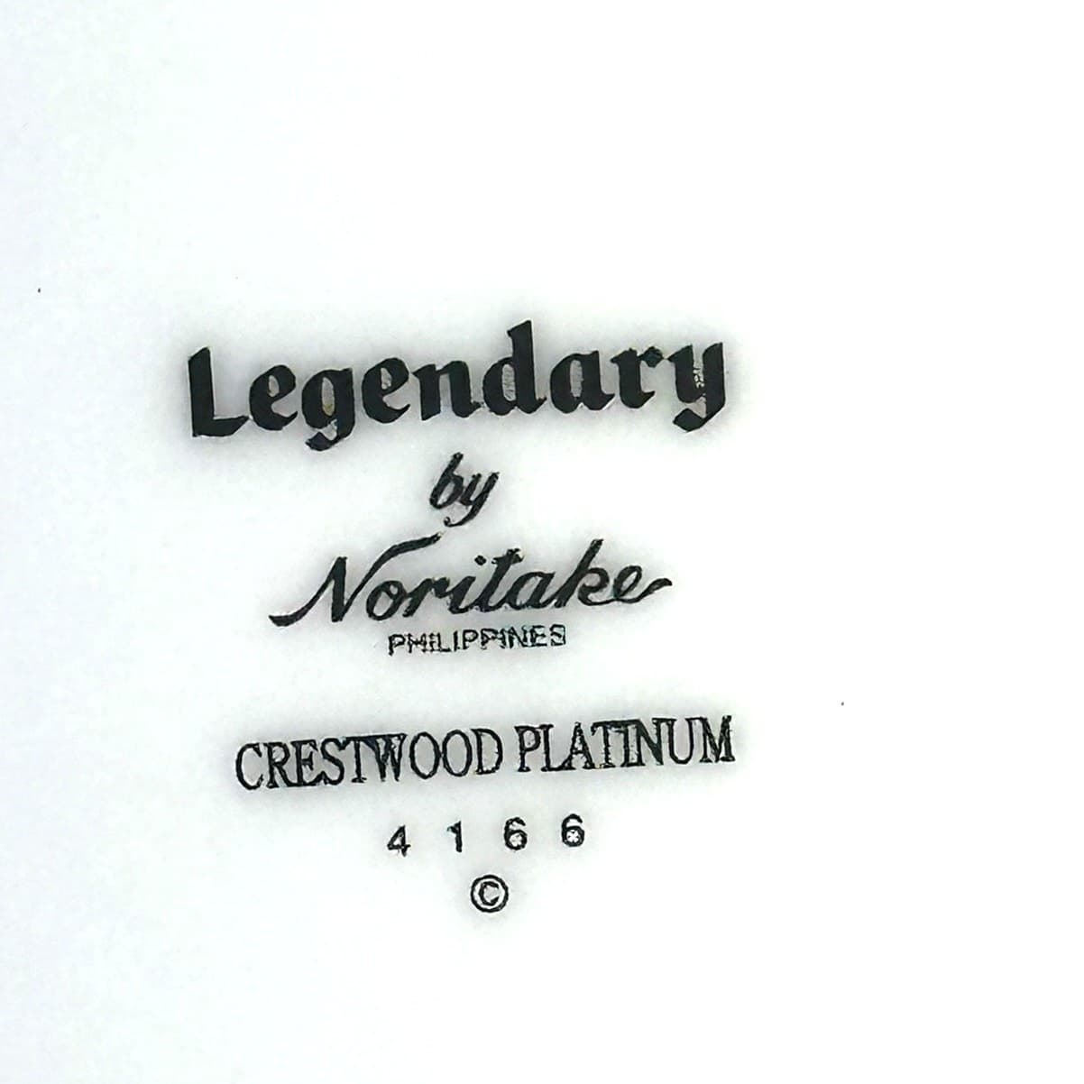 Noritake Legendary Crestwood Platinum 4166 Fine China 5-Piece Place Setting - Thumbnail 10