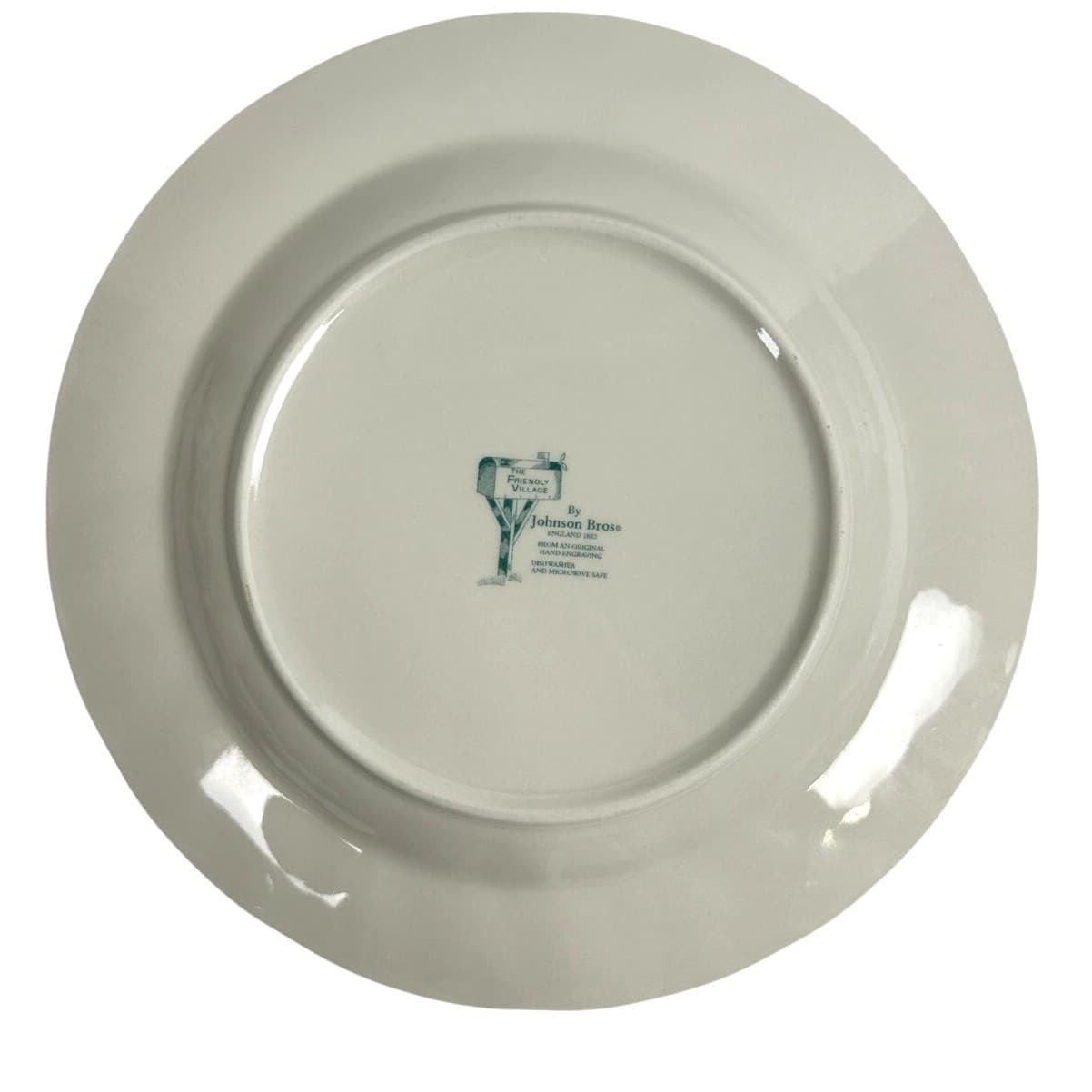 Johnson Bros Friendly Village England Autumn Mists 2007 Collector Dinner Plate - Thumbnail 7