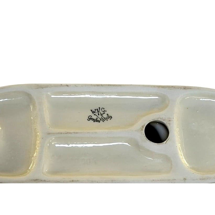 Antique WKC Gräfenthal German Porcelain 6.5" Pekingese Dog Figurine c. 1900-1925 - Thumbnail 12