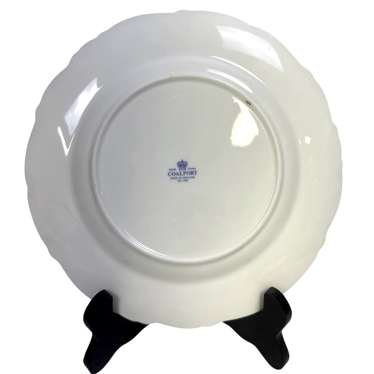 Coalport England 'Admiral Cobalt Blue' 7.75" Luxury Salad Plate Gold Accents - Thumbnail 7