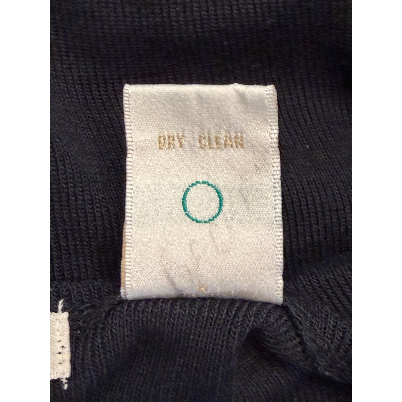 Men's Black Long Sleeve Henley Knit Top / Tunic - Thumbnail 7