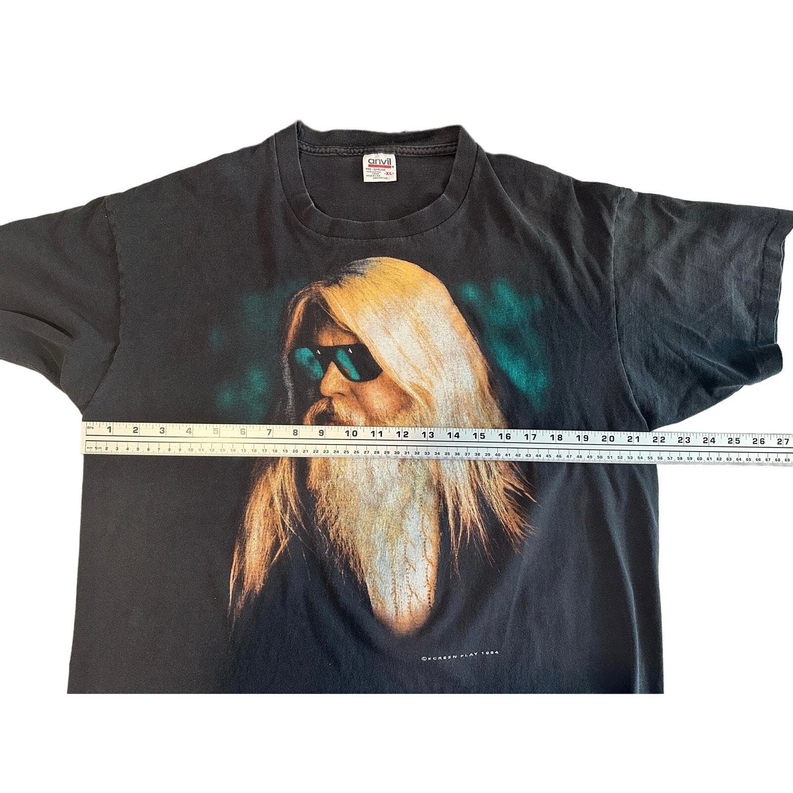 Anvil Leon Russell Vintage 90’s T-shirt XL - Thumbnail 5