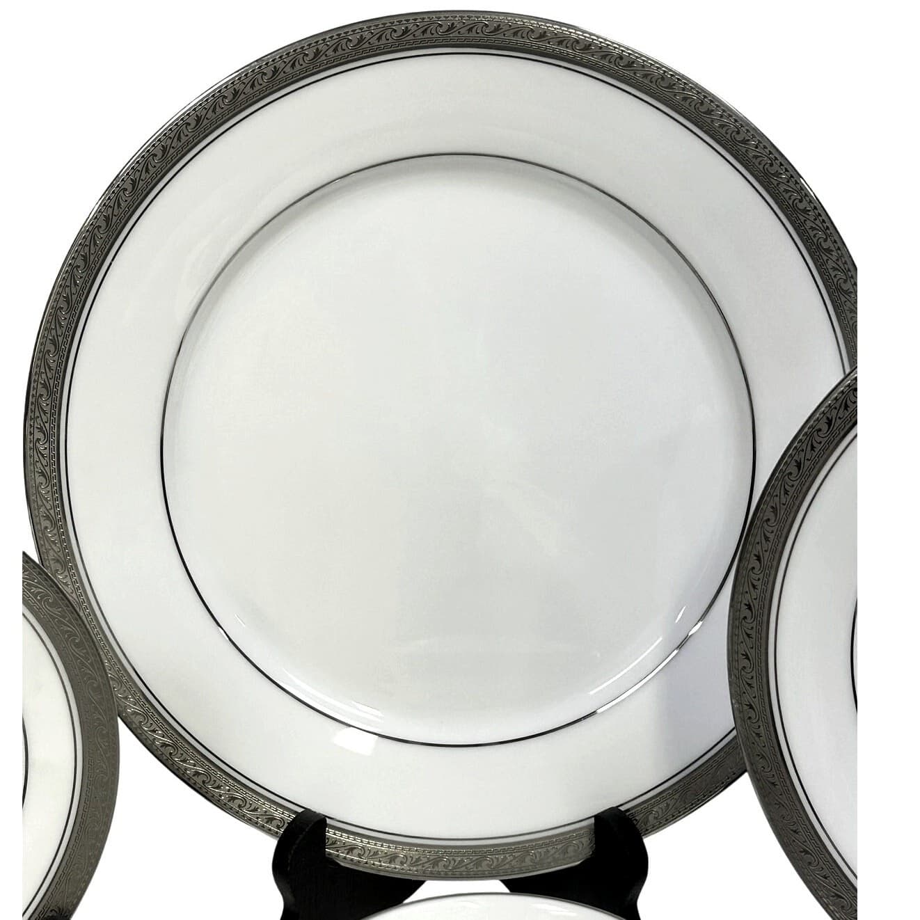 Noritake Legendary Crestwood Platinum 4166 Fine China 5-Piece Place Setting - Thumbnail 5