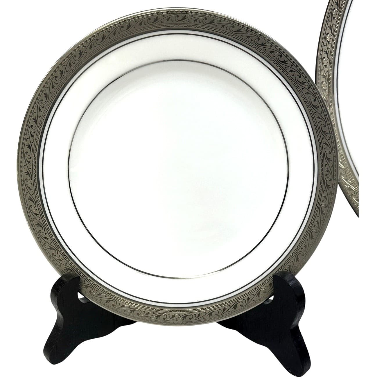 Noritake Legendary Crestwood Platinum 4166 Fine China 5-Piece Place Setting - Thumbnail 4