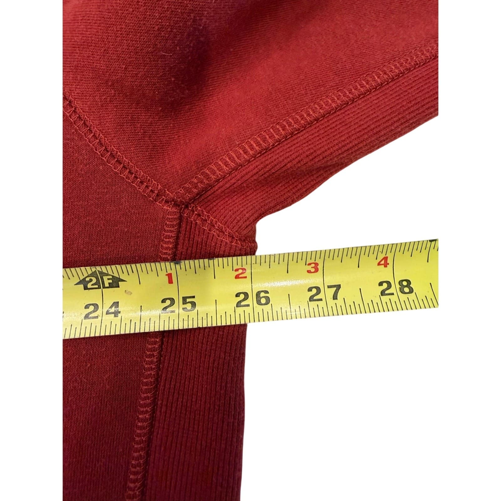 G.H. Bass & Co. Men's Fleece-Lined Crewneck Sweatshirt – Red - Thumbnail 6
