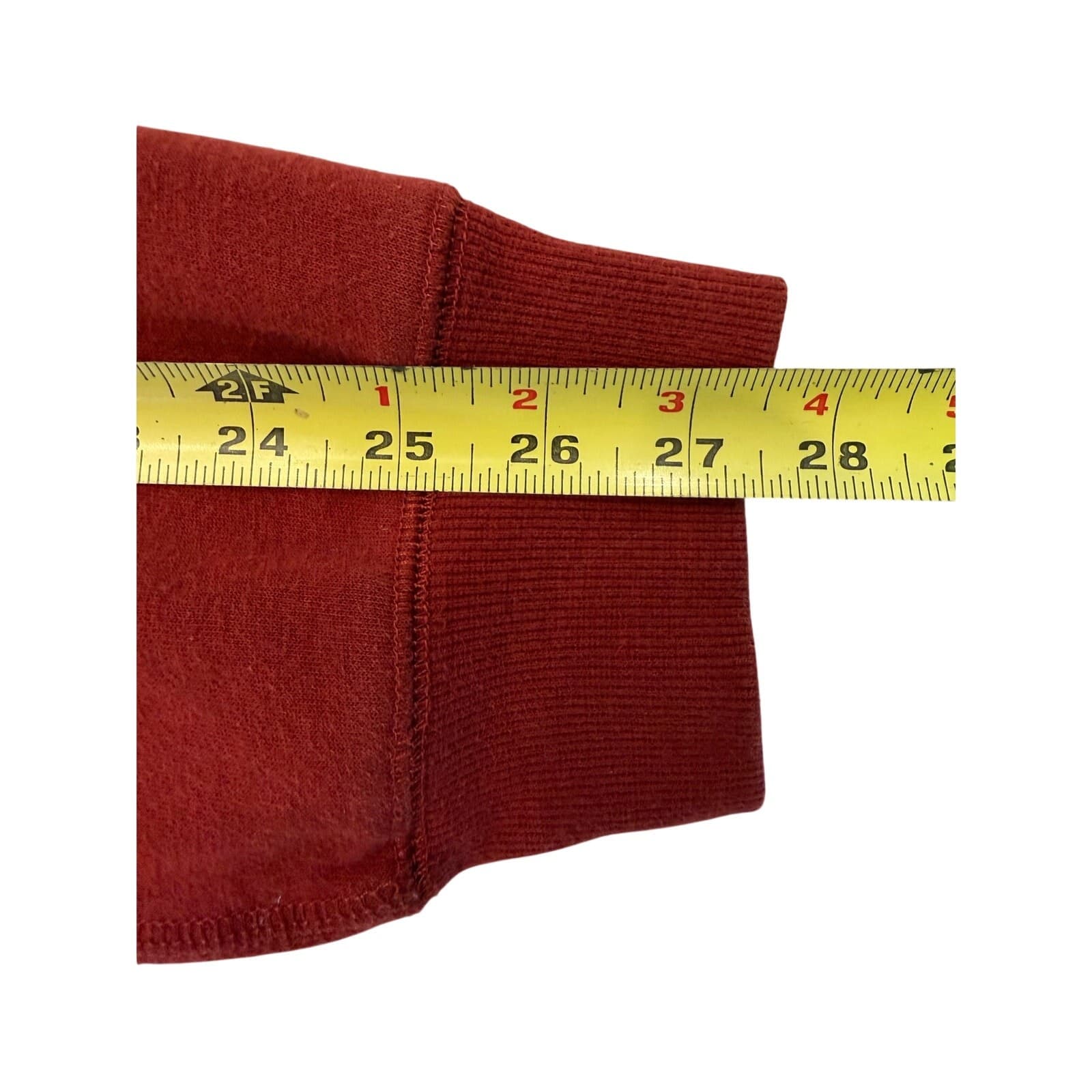 G.H. Bass & Co. Men's Fleece-Lined Crewneck Sweatshirt – Red - Thumbnail 7