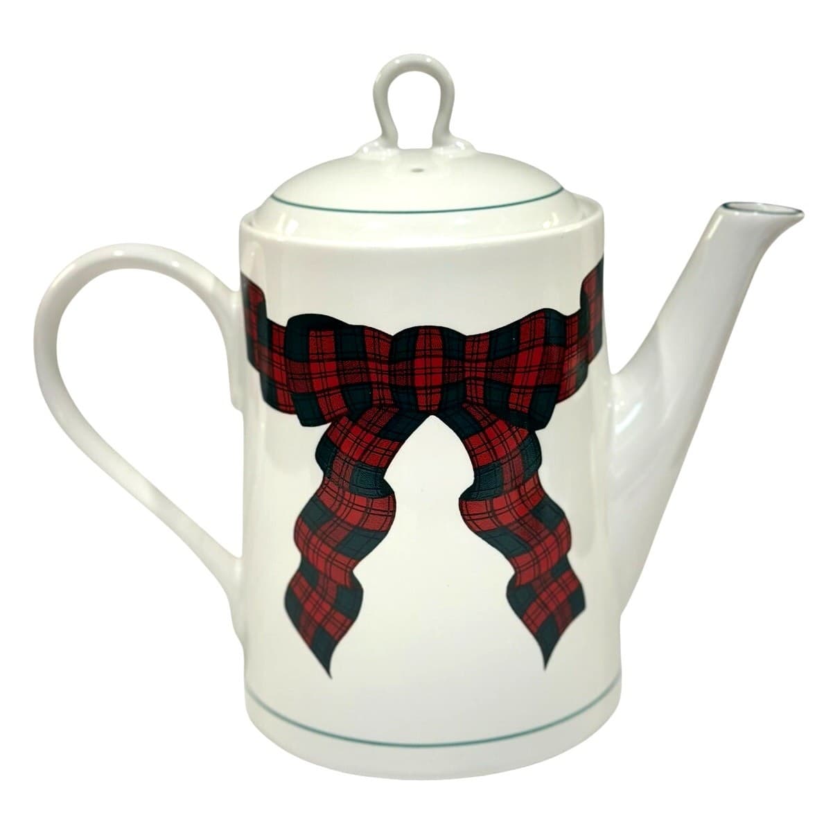 Sasaki Japan Tartan by Charles Roberts Tea/Coffee Pot, Sugar and Creamer Set - Thumbnail 4