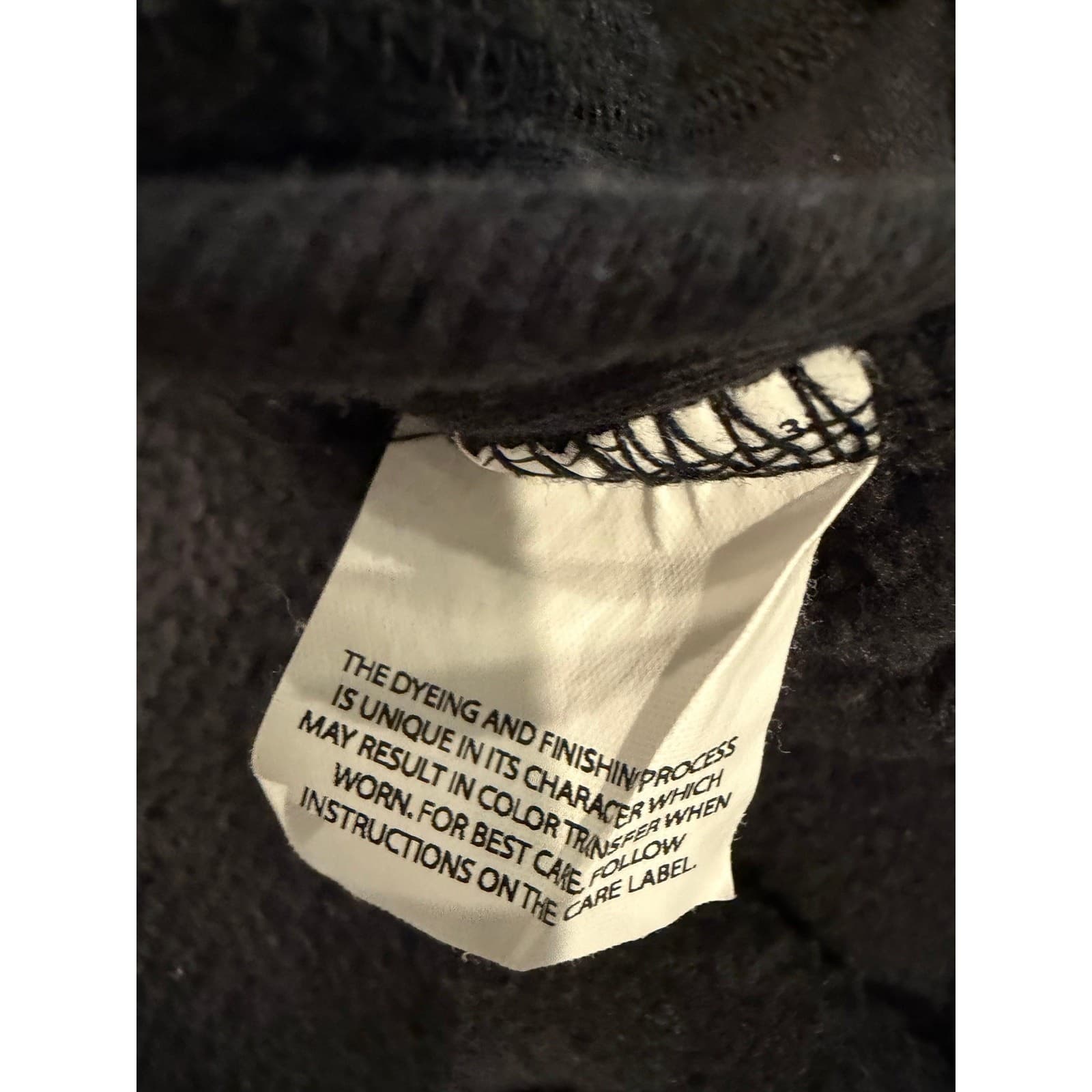 G.H. Bass & Co. Black Fleece Crewneck Sweatshirt XXL Workwear Pullover - Thumbnail 7