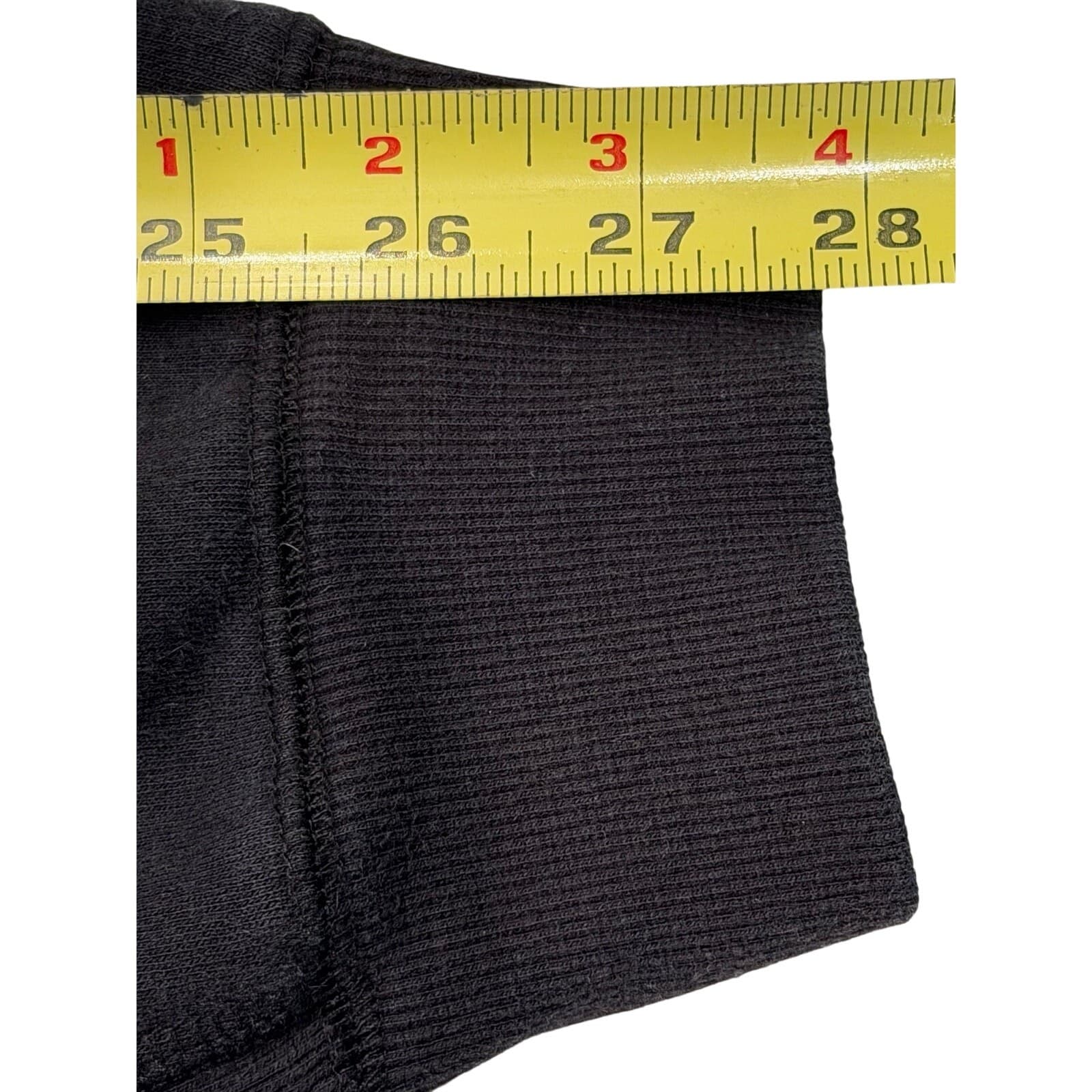 G.H. Bass & Co. Black Fleece Crewneck Sweatshirt XXL Workwear Pullover - Thumbnail 9