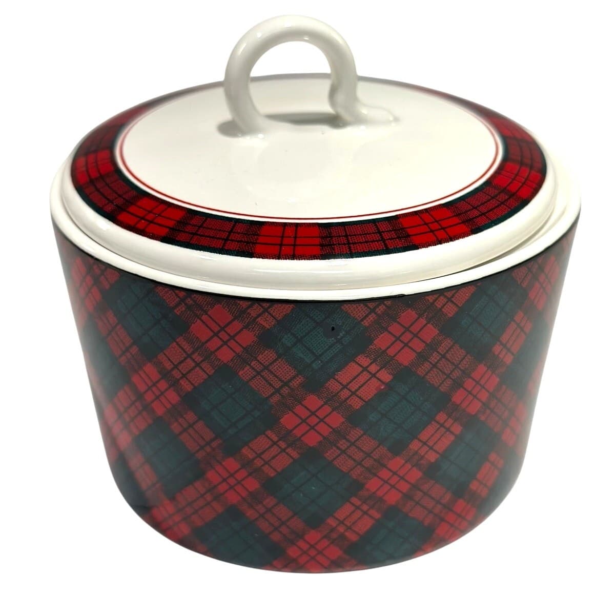 Sasaki Japan Tartan by Charles Roberts Tea/Coffee Pot, Sugar and Creamer Set - Thumbnail 5