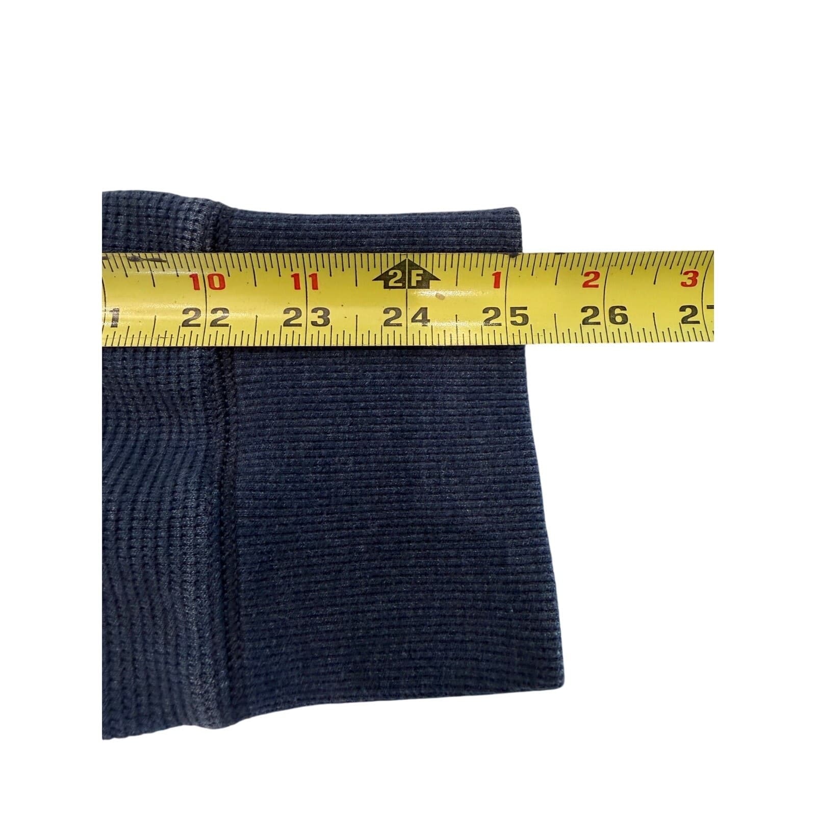 Eddie Bauer Men's Blue Waffle Knit Thermal Crewneck Pullover Shirt XL - Thumbnail 10