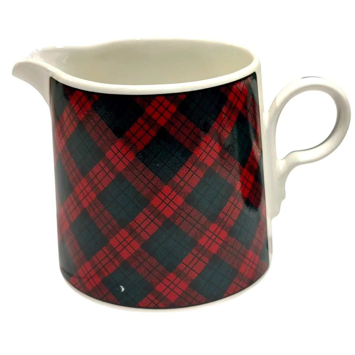 Sasaki Japan Tartan by Charles Roberts Tea/Coffee Pot, Sugar and Creamer Set - Thumbnail 7