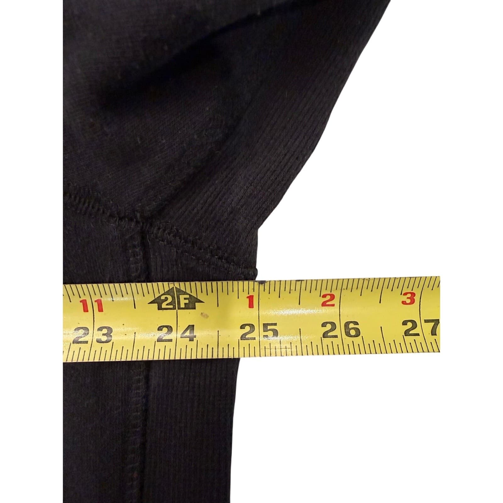 G.H. Bass & Co. Black Fleece Crewneck Sweatshirt XXL Workwear Pullover - Thumbnail 8