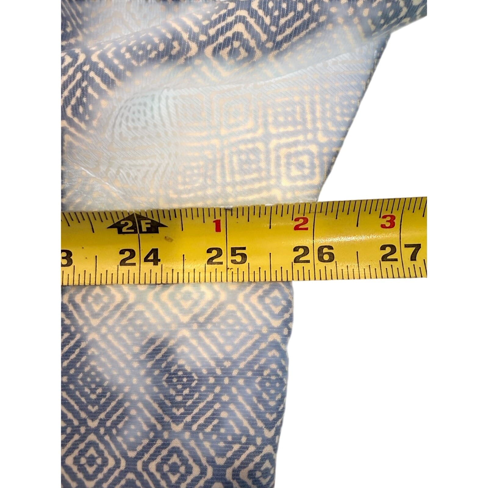 Tommy Bahama Coconut Point Blue Geometric Camp Shirt XL Tencel Modal Aloha - Thumbnail 9