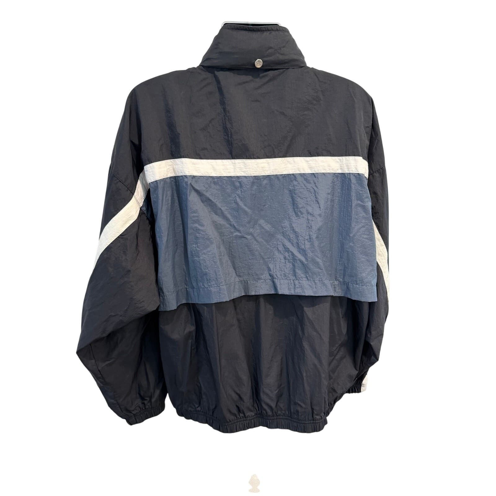 Vintage Reebok Classic Logo Colorblock Windbreaker Jacket Large - Thumbnail 3