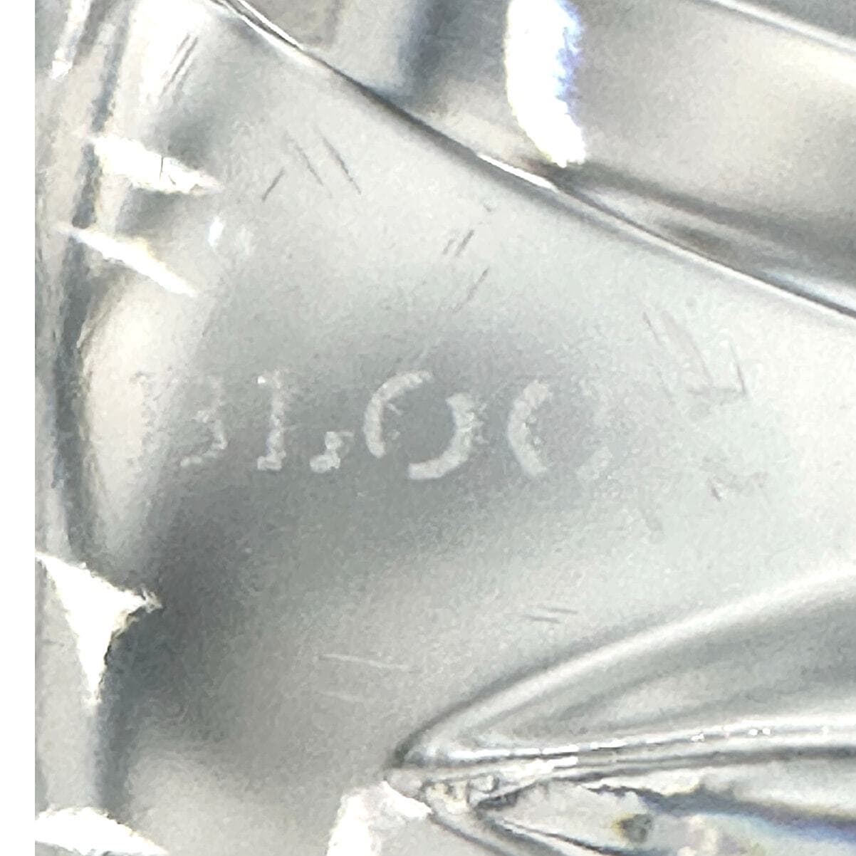 Block 24% Lead Heavy Crystal Wyndham Signed Centerpiece Bowl-Poland Excellent! - Thumbnail 5