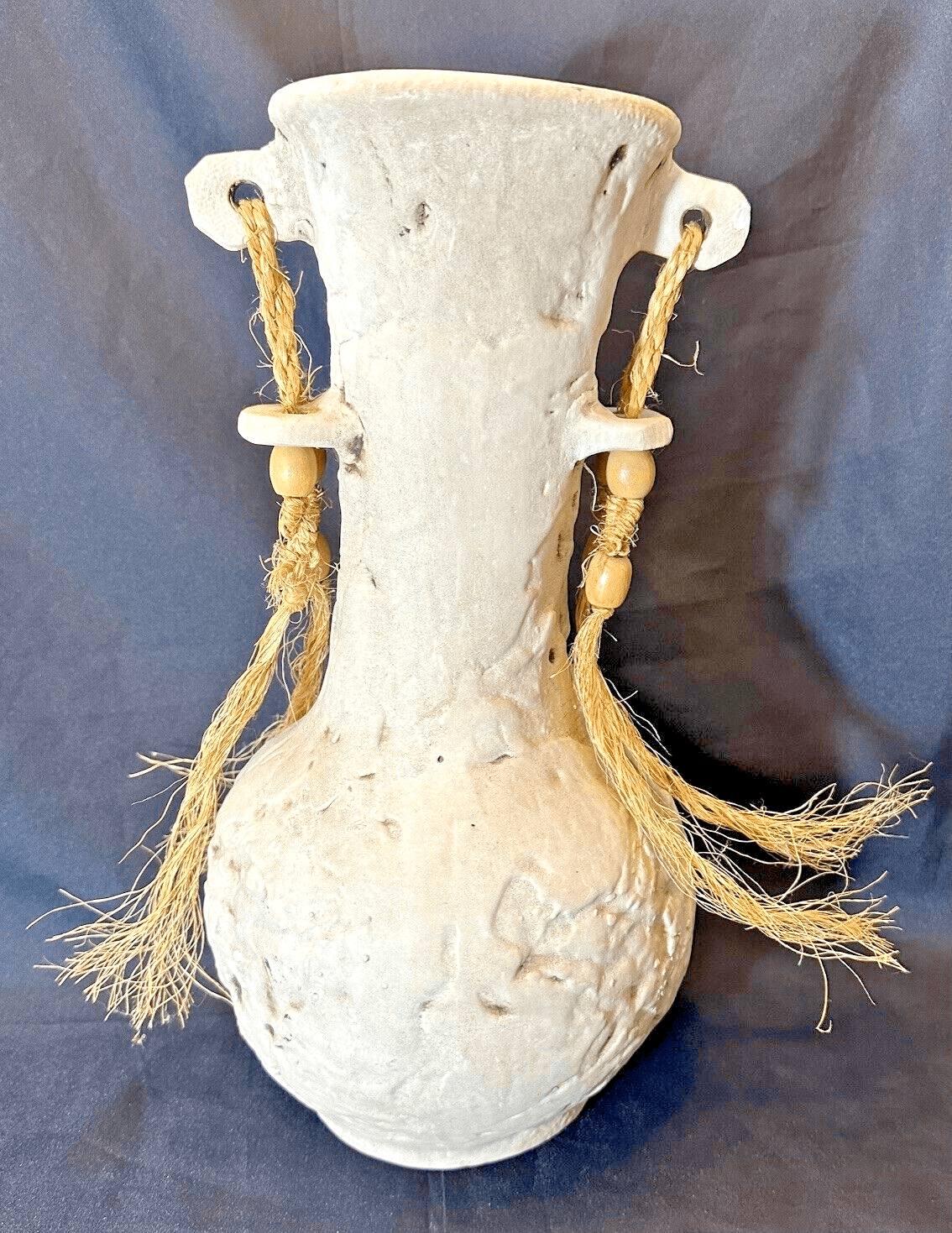 Primitive Southwestern Native Mexico Pitcher Jug Clay Pottery - Thumbnail 2