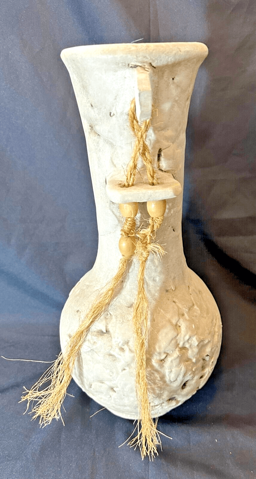 Primitive Southwestern Native Mexico Pitcher Jug Clay Pottery - Thumbnail 4