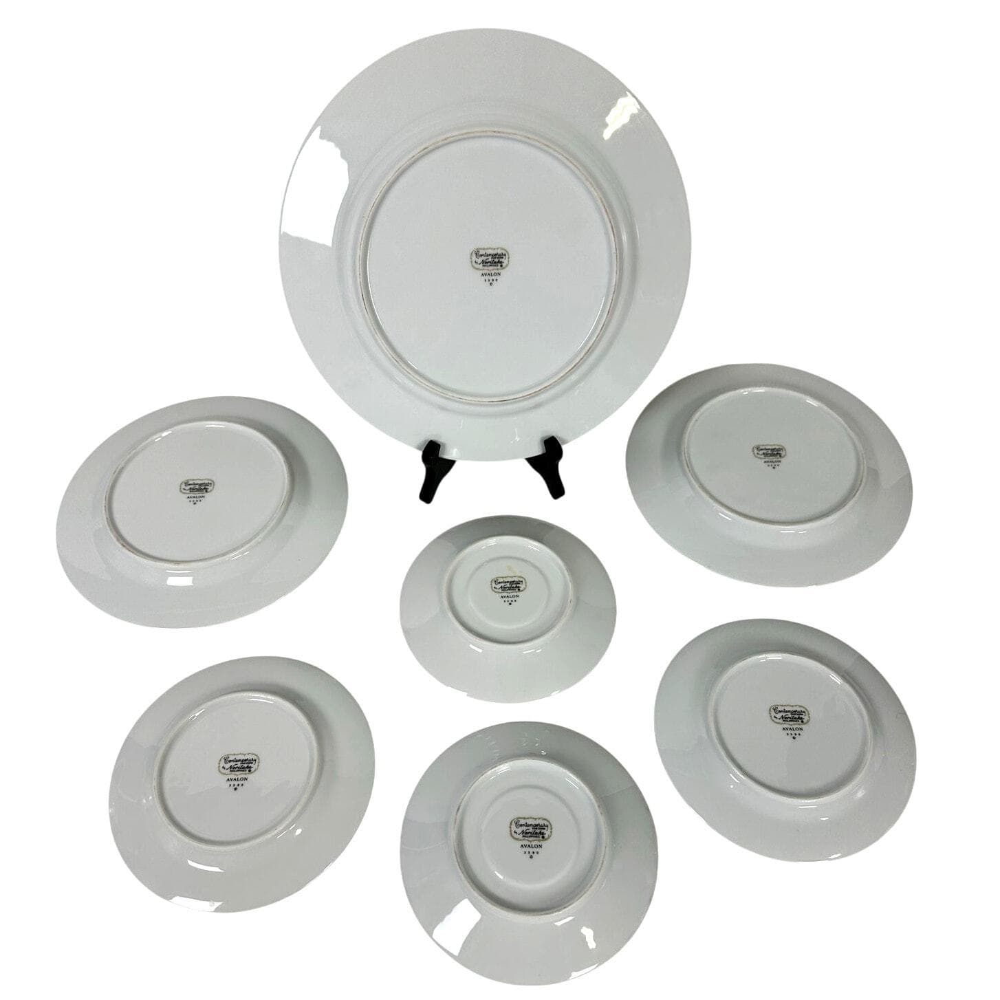 Noritake Contemporary "Avalon" 3390-Seven Individual Pieces-Excellent Condition! - Thumbnail 4