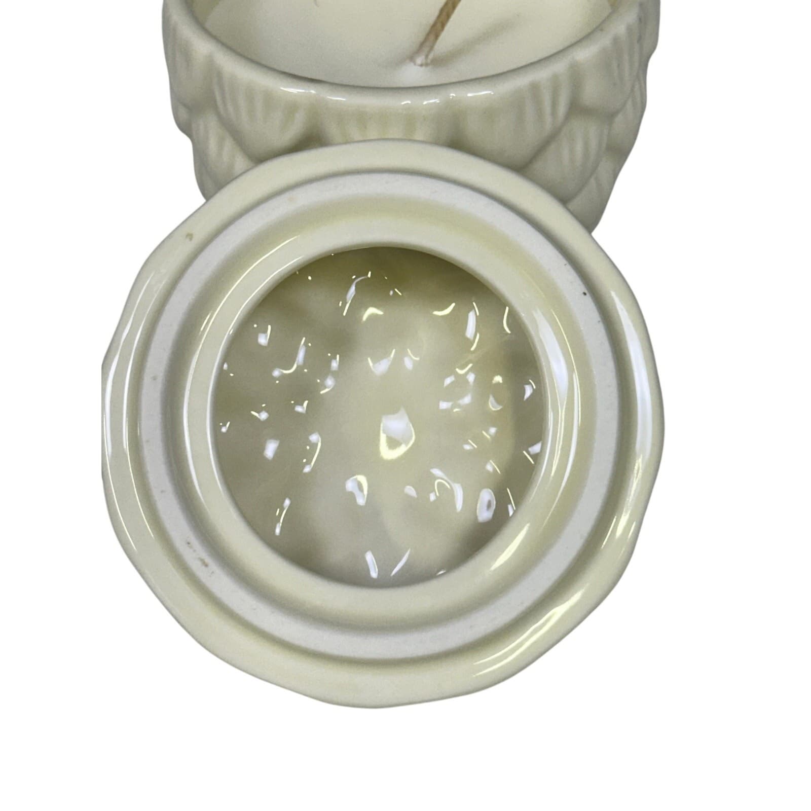 Nest Fragrance Alpine Forest Scent Candle in Ceramic Acorn Pineapple Trinket Jar - Thumbnail 3