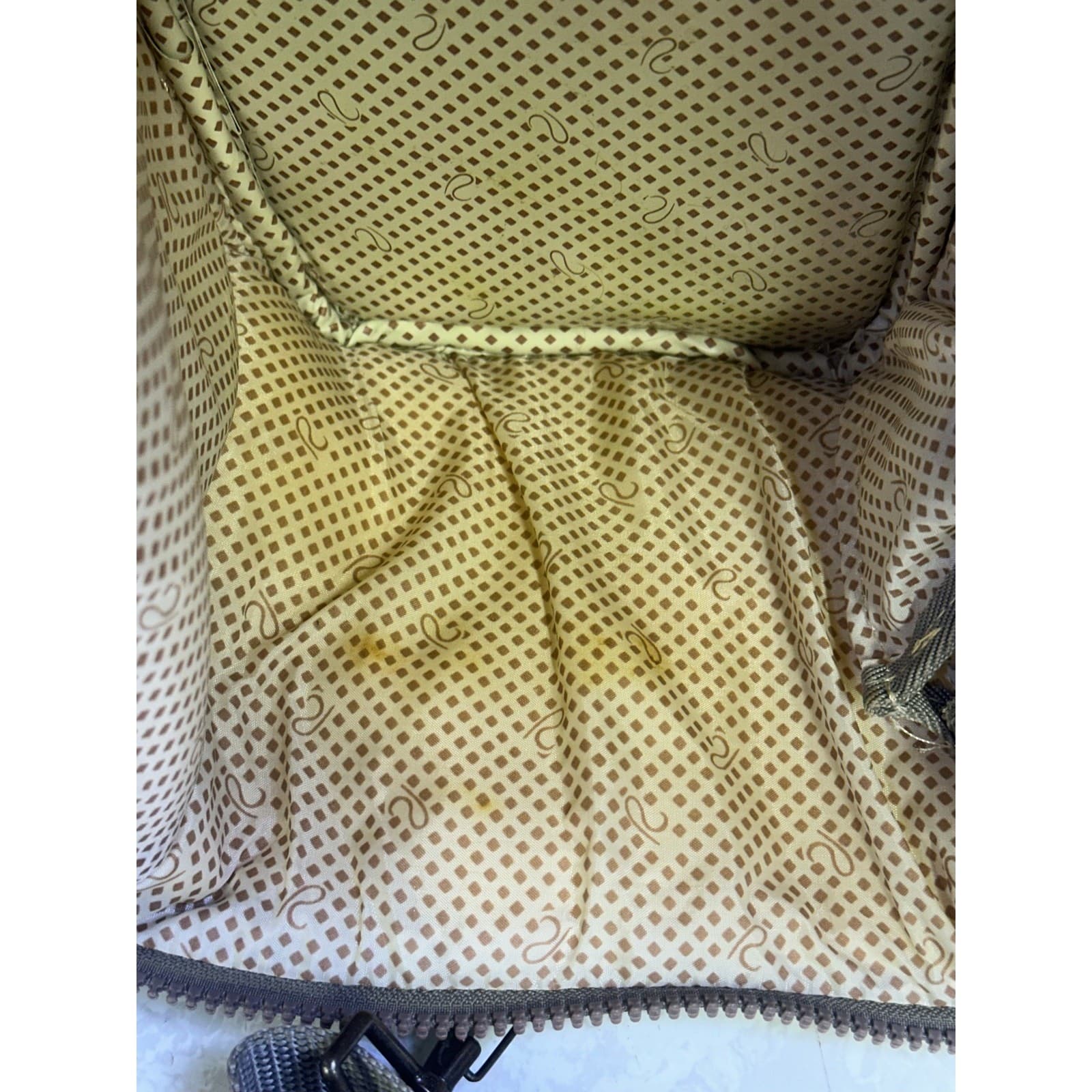 Ricardo Beverly Hills 13" Cosmetic/Carryon Canvas/Leather Bag Shoulder Strap - Thumbnail 14