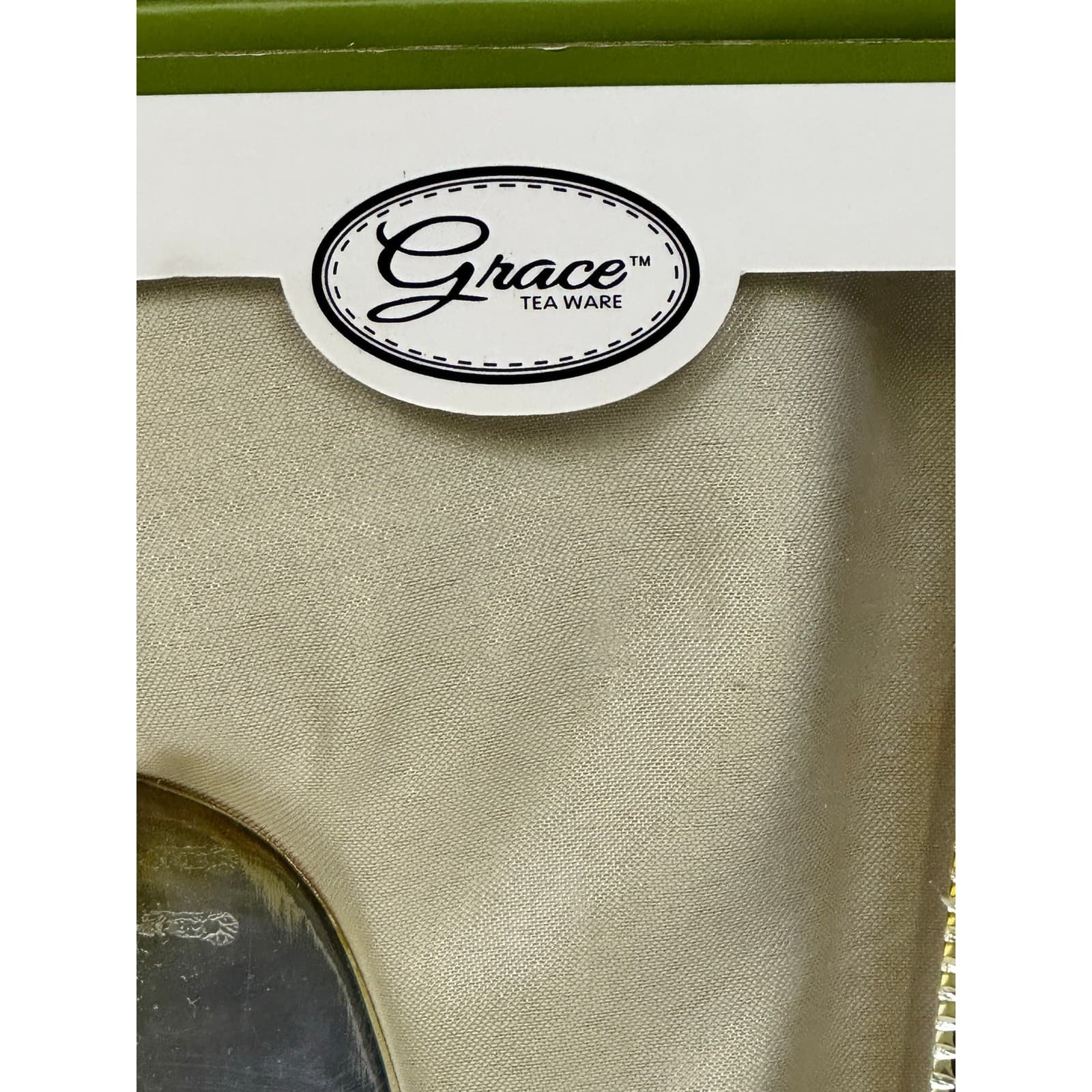 Grace Tea Ware Silverplate Elegant Beaded Handle Cake Knife and Server - Thumbnail 2