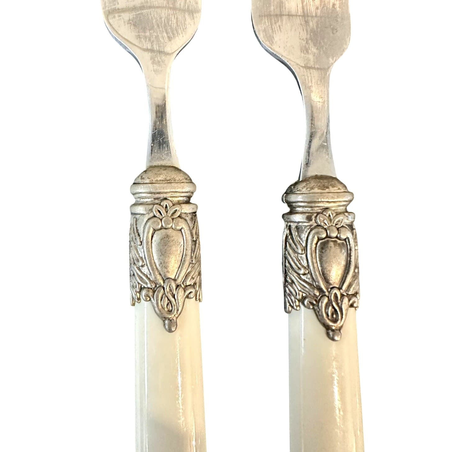 Hampton Silversmiths 'San Remo' Flatware Stainless Ivory Salad Forks-Set of 6 - Thumbnail 2