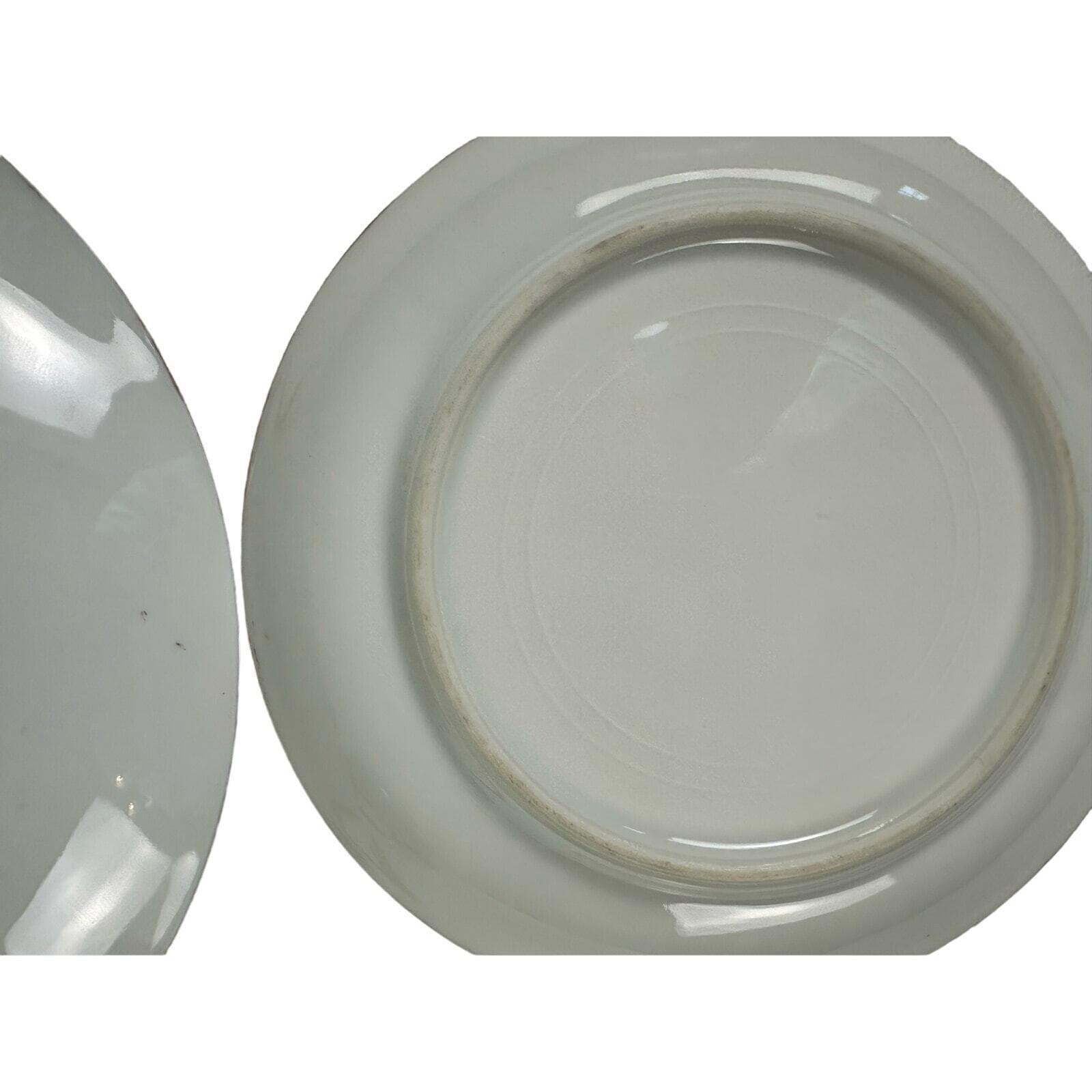 Art Nouveau Thomas Bavaria 4 Piece Luncheon Set Light Apple Green & Butterfly - Thumbnail 10