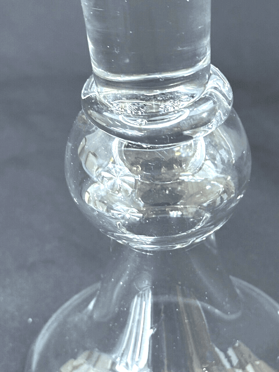 Hand Blown Glass Art Black Vase by Hurricane 15.25" - Thumbnail 8