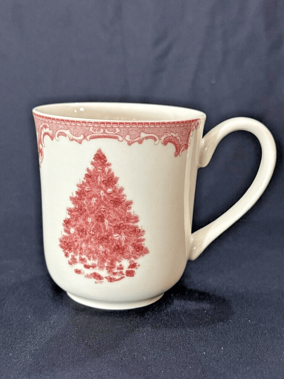 Johnson Brothers Old Britain Castles Pink Christmas Mug England