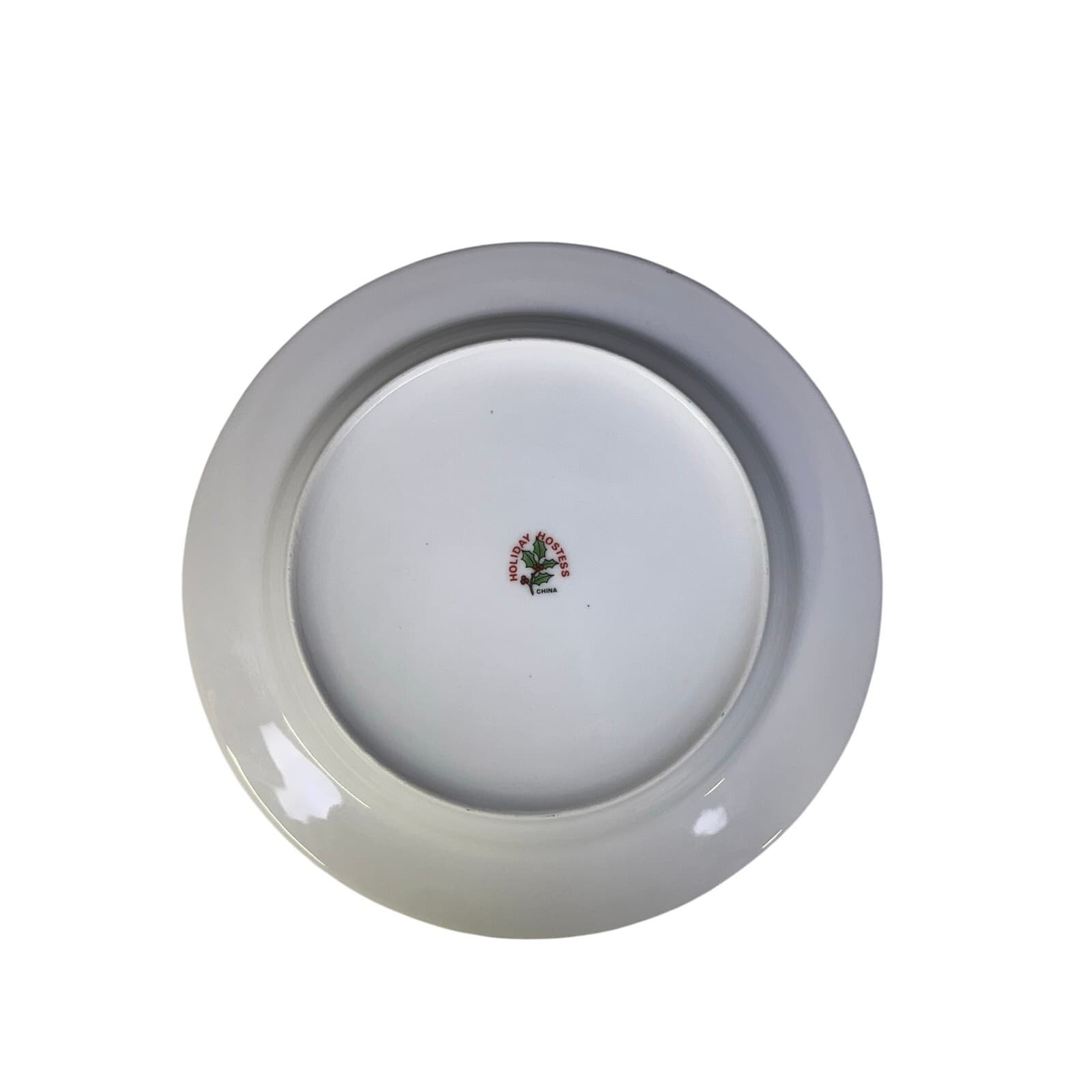 Tienshan Retired 1996-1999 'Holiday Hostess' 10.75" Dinner Plates-Set of 4 - Thumbnail 7