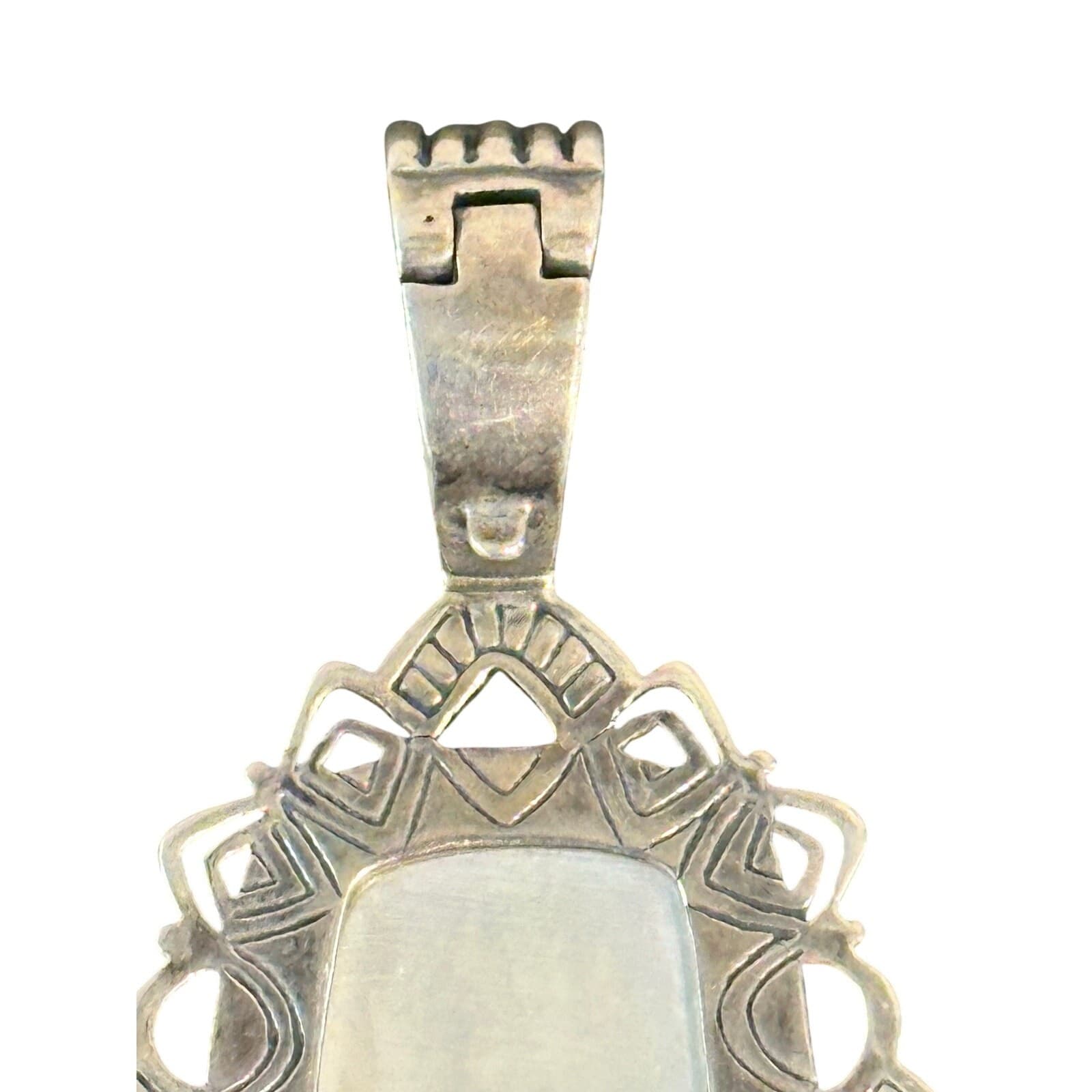 Carolyn Pollack Sterling Multi Gemstone Vintage Dragonfly Pendant Enhancer - Thumbnail 9