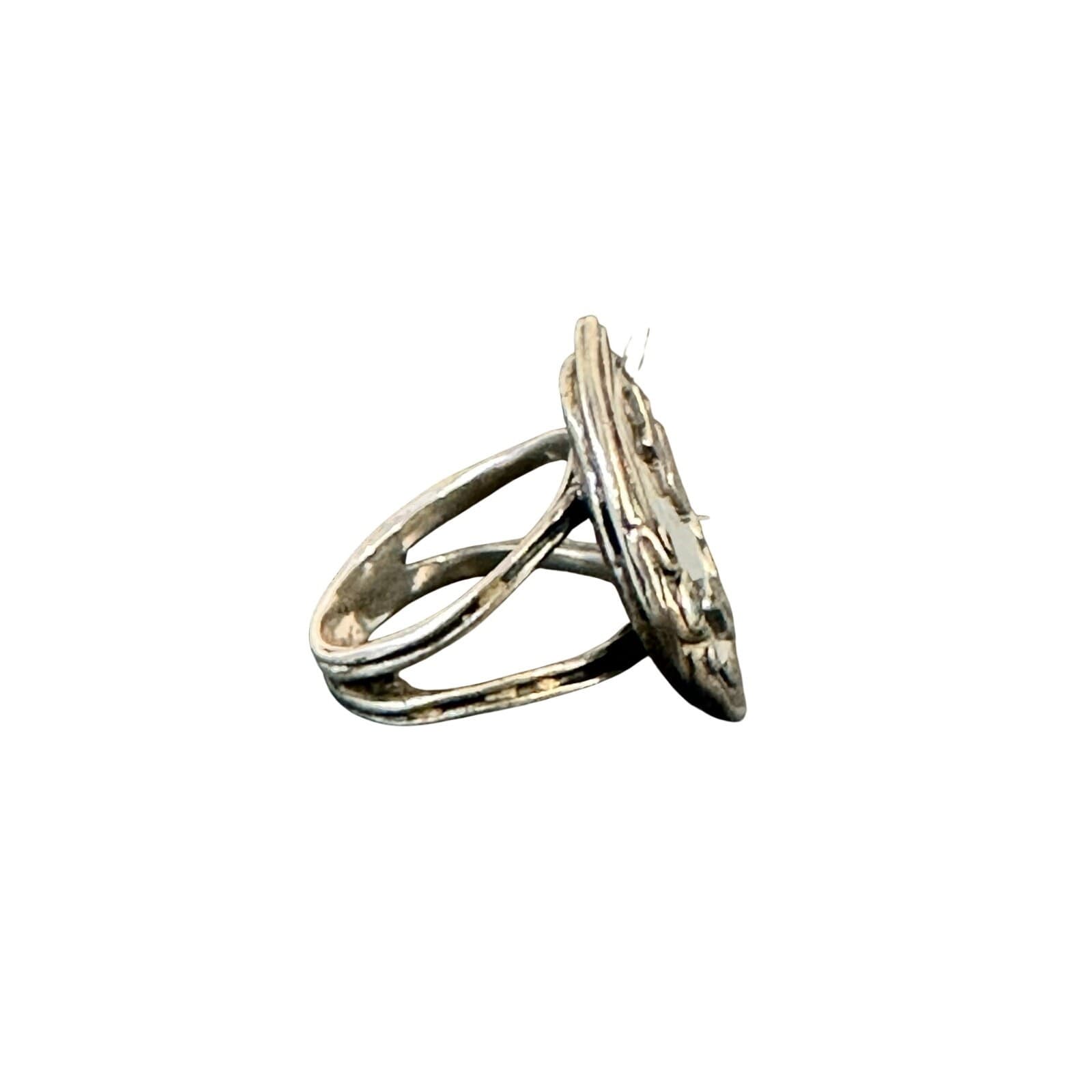 Didae Israel Sterling Silver Mother of Pearl Bird Star Heart Romantic Ring - Thumbnail 5