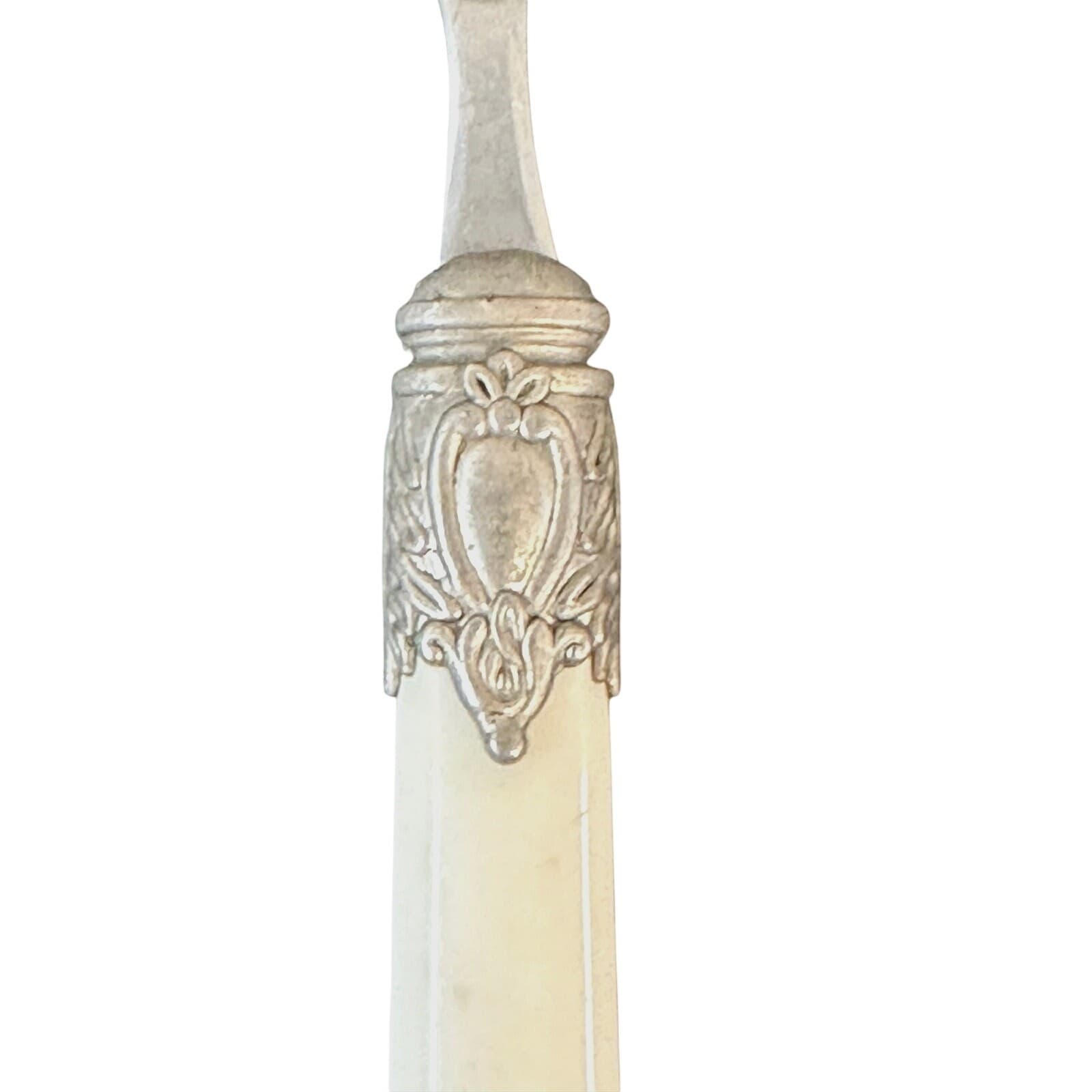 Hampton Silversmiths 'San Remo' Flatware Stainless Ivory Teaspoons-Set of 6 - Thumbnail 2