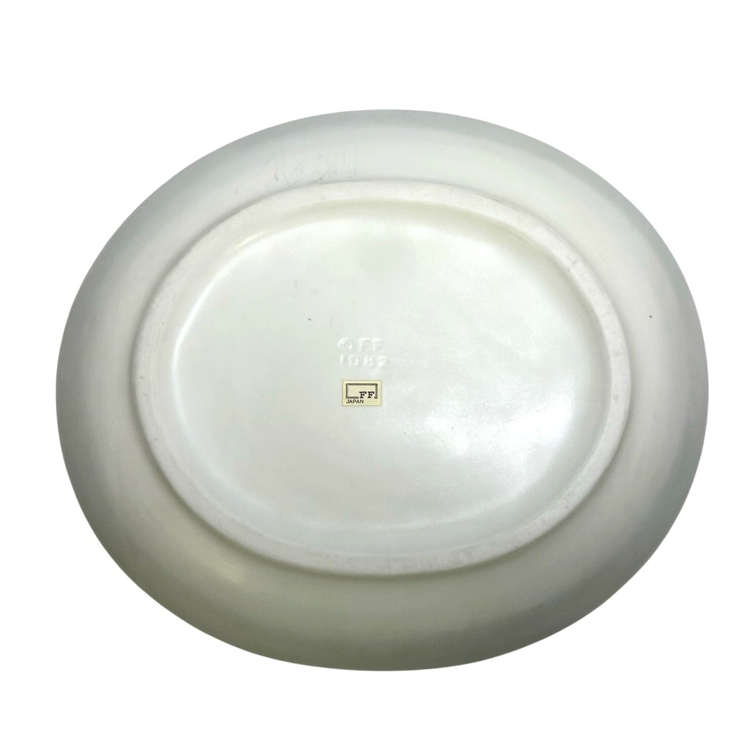 Fitz & Floyd 1982 Japan 'Elegant Butterflies' Large Oval Centerpiece Art Bowl - Thumbnail 6