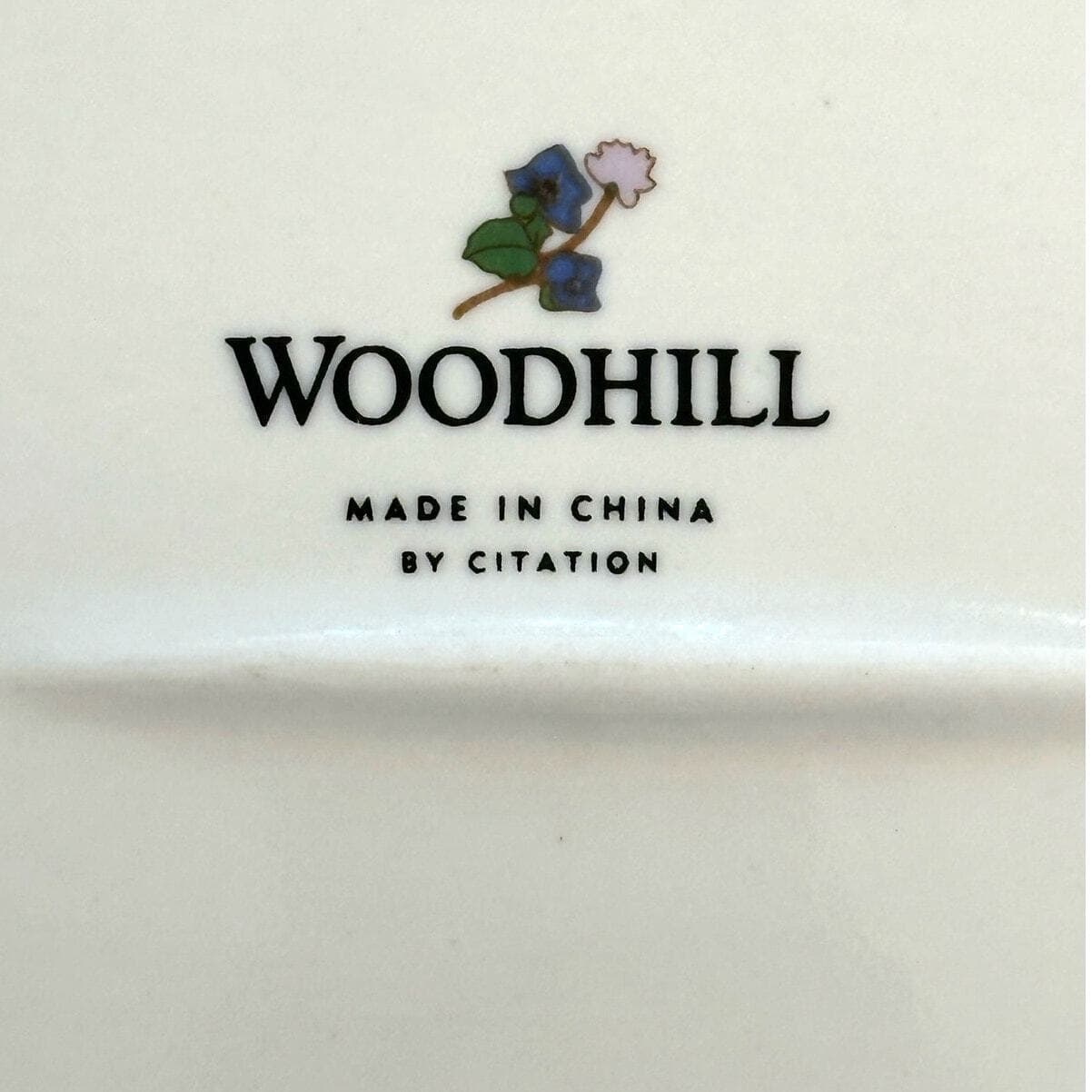 Woodhill by Citation Retired Large Oval Vintage Serving Platter 16" x 11"-Nice! - Thumbnail 7