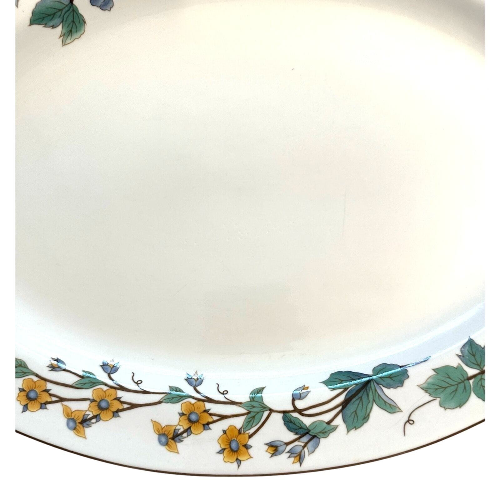 Woodhill by Citation Retired Large Oval Vintage Serving Platter 16" x 11"-Nice! - Thumbnail 5