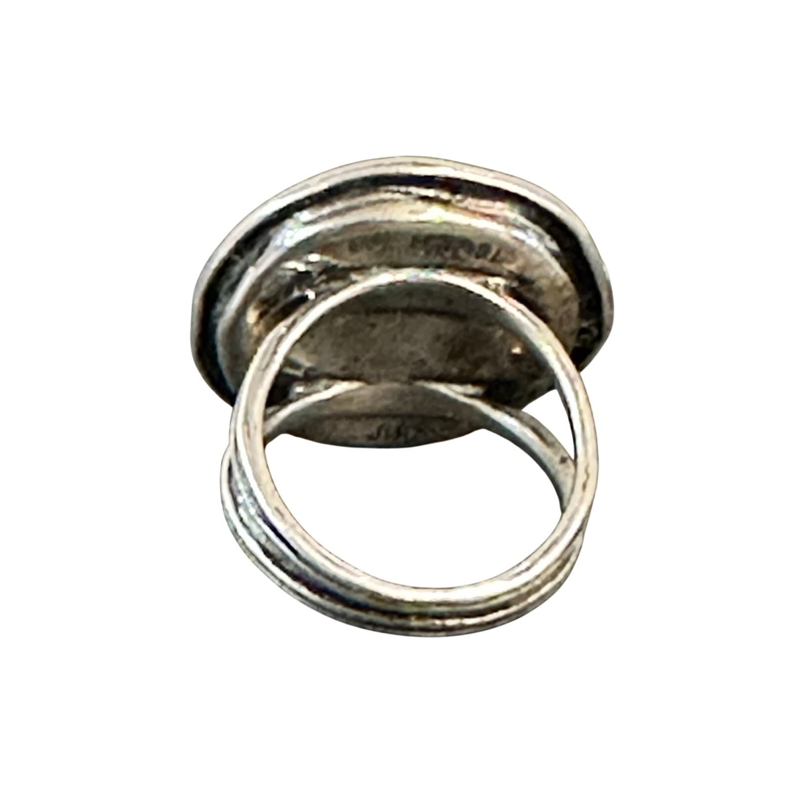 Didae Israel Sterling Silver Mother of Pearl Bird Star Heart Romantic Ring - Thumbnail 4