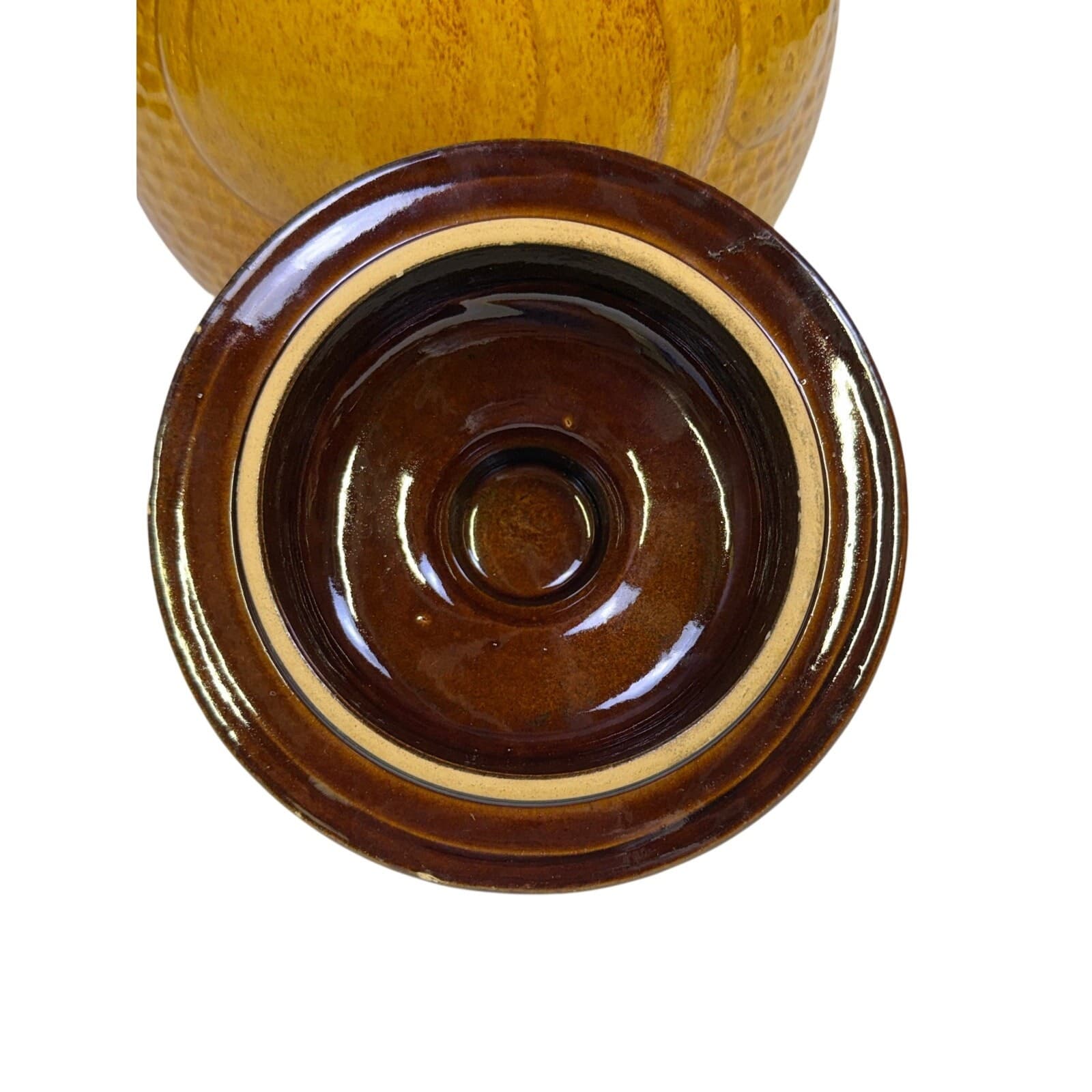 Scheurich-Keramik West Germany #821-32 Ceramic 13" Rumtopf w/Lid-Rare/Excellent - Thumbnail 7