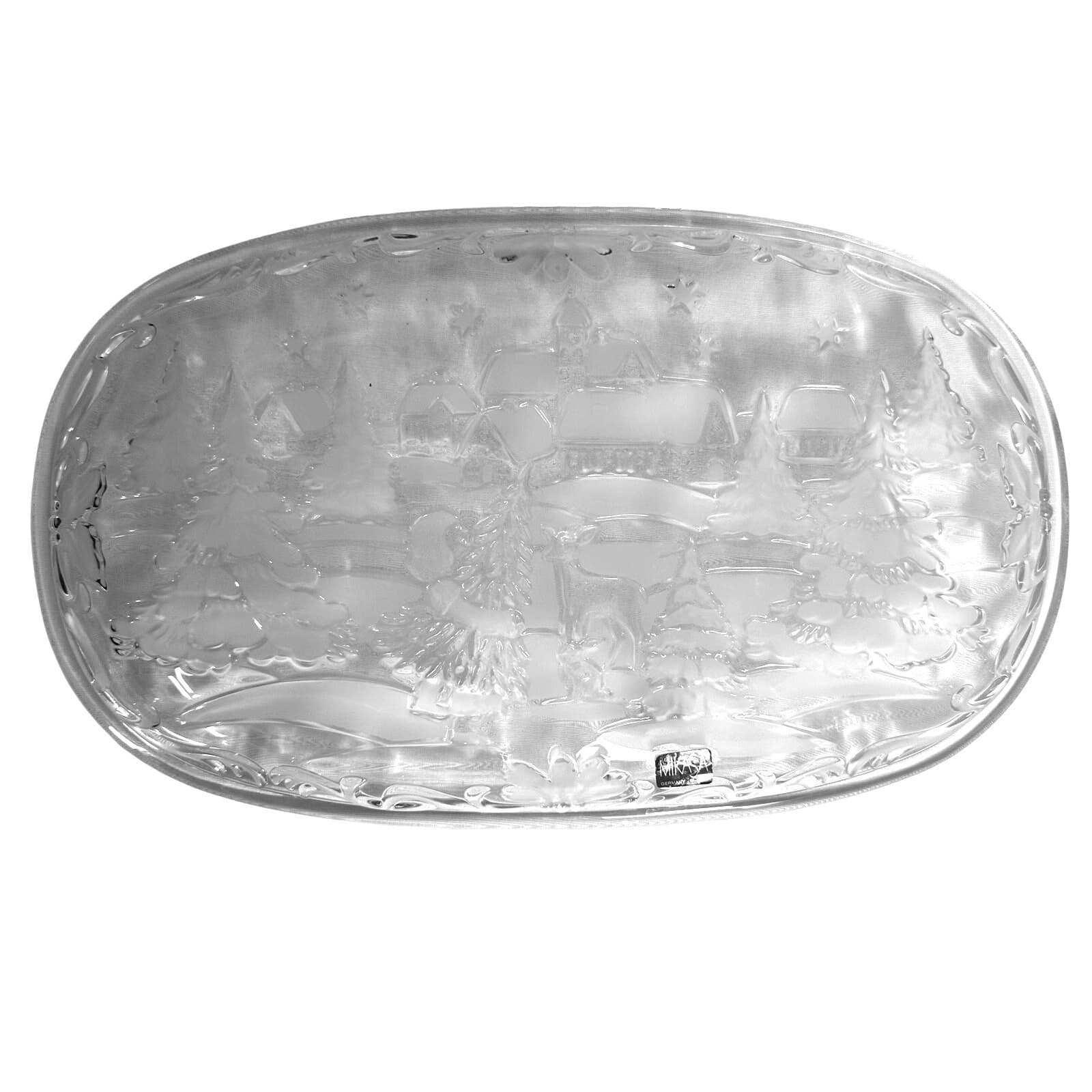 Mikasa Christmas Carol SA 839/349 15.5" Canape Tray/Serving Platter-Germany - Thumbnail 3