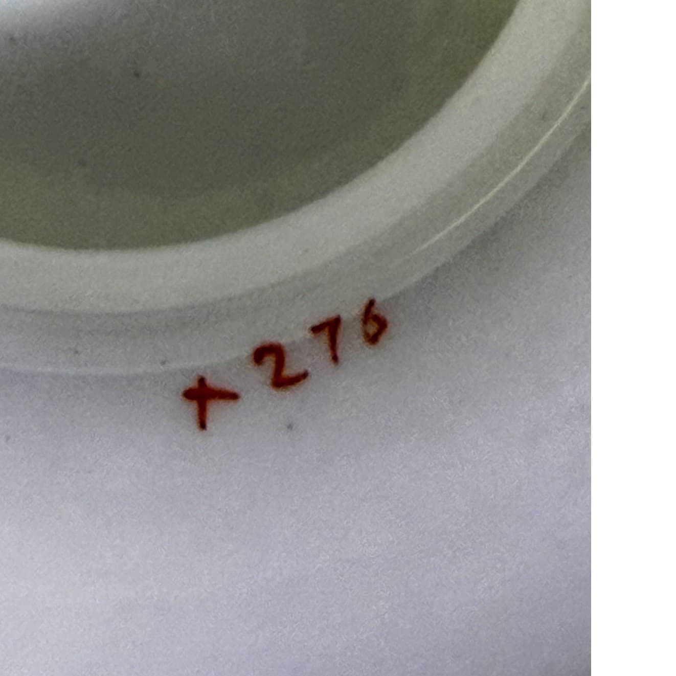 Rare Wedgwood England c. 1890 Hand Painted Enameled Transfer Pattern Cake Stand - Thumbnail 12
