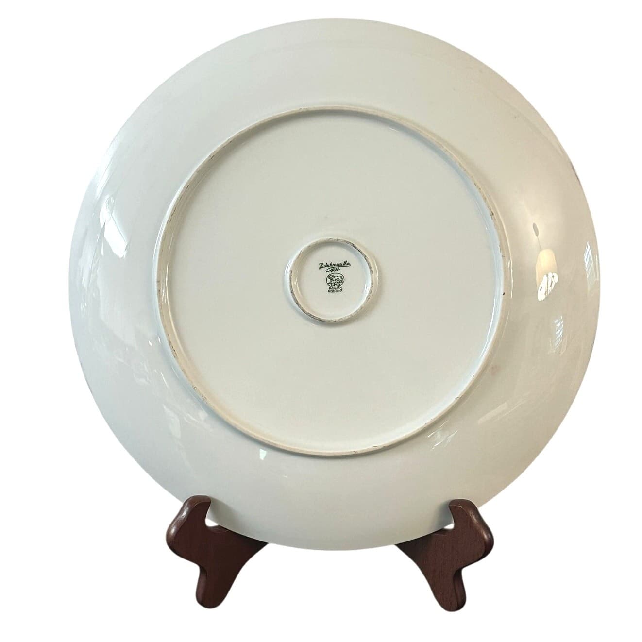 Hutschenreuther Selb Bavaria Germany Artist Stulham Signed Rose Charger Plate! - Thumbnail 6