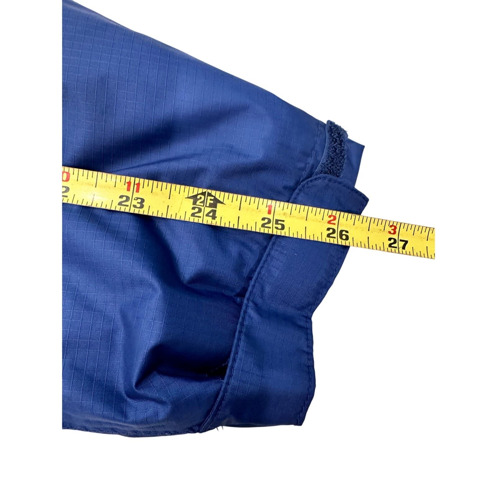 L L Bean 293753 Men's Large Nylon Mountain Parka Navy Blue Hood Water Resistant - Thumbnail 10