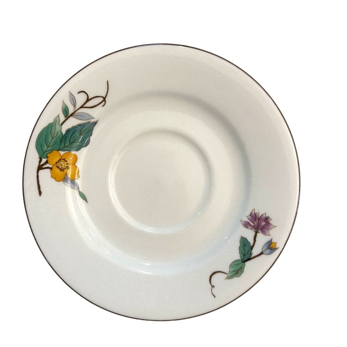 Woodhill by Citation-2 Dinner Plates 2 Salad Plates 2 Saucers-6 Pieces Total - Thumbnail 4