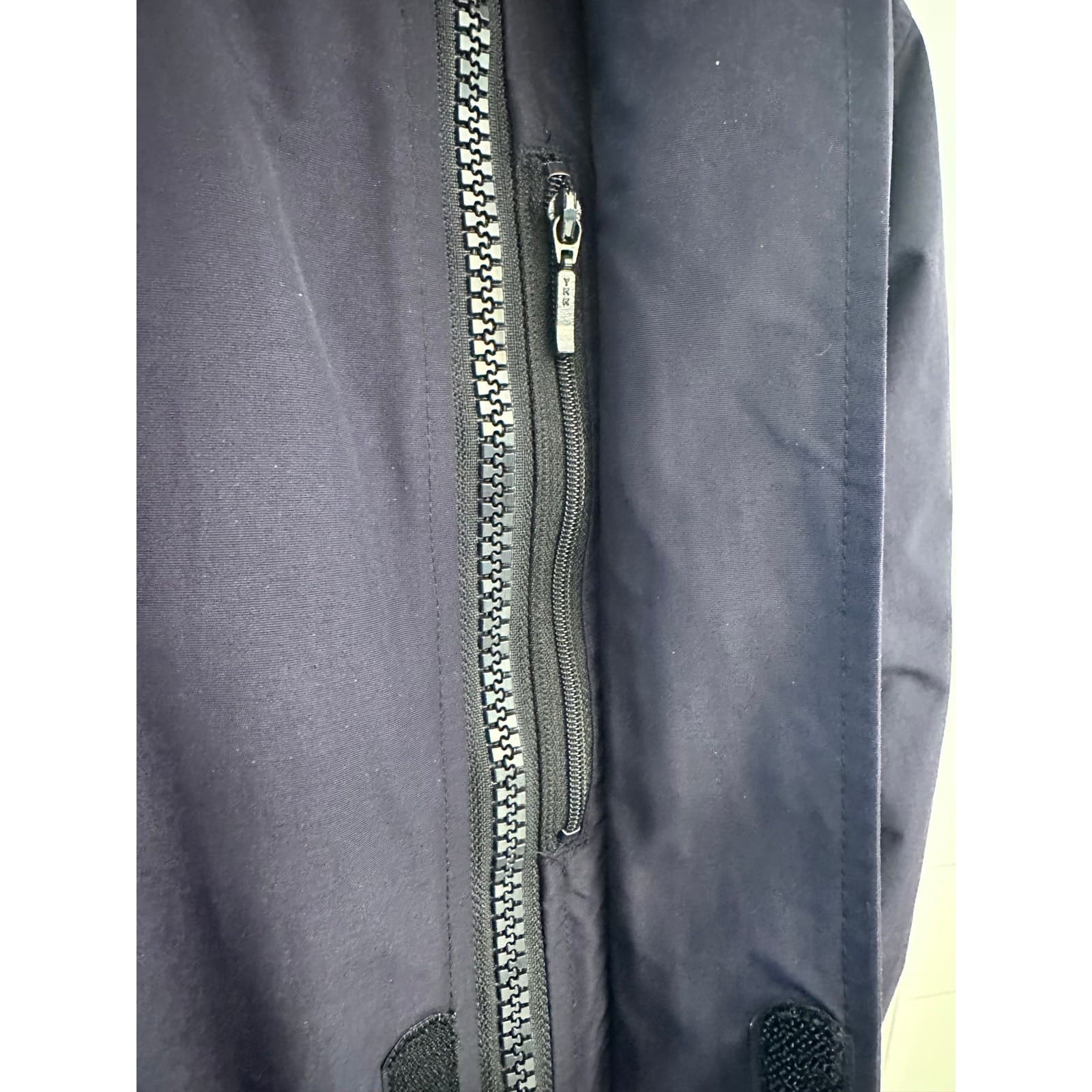 Lands' End Men's Large Aircore-200 Navy Fleece Lined Insulated Long Winter Coat - Thumbnail 4