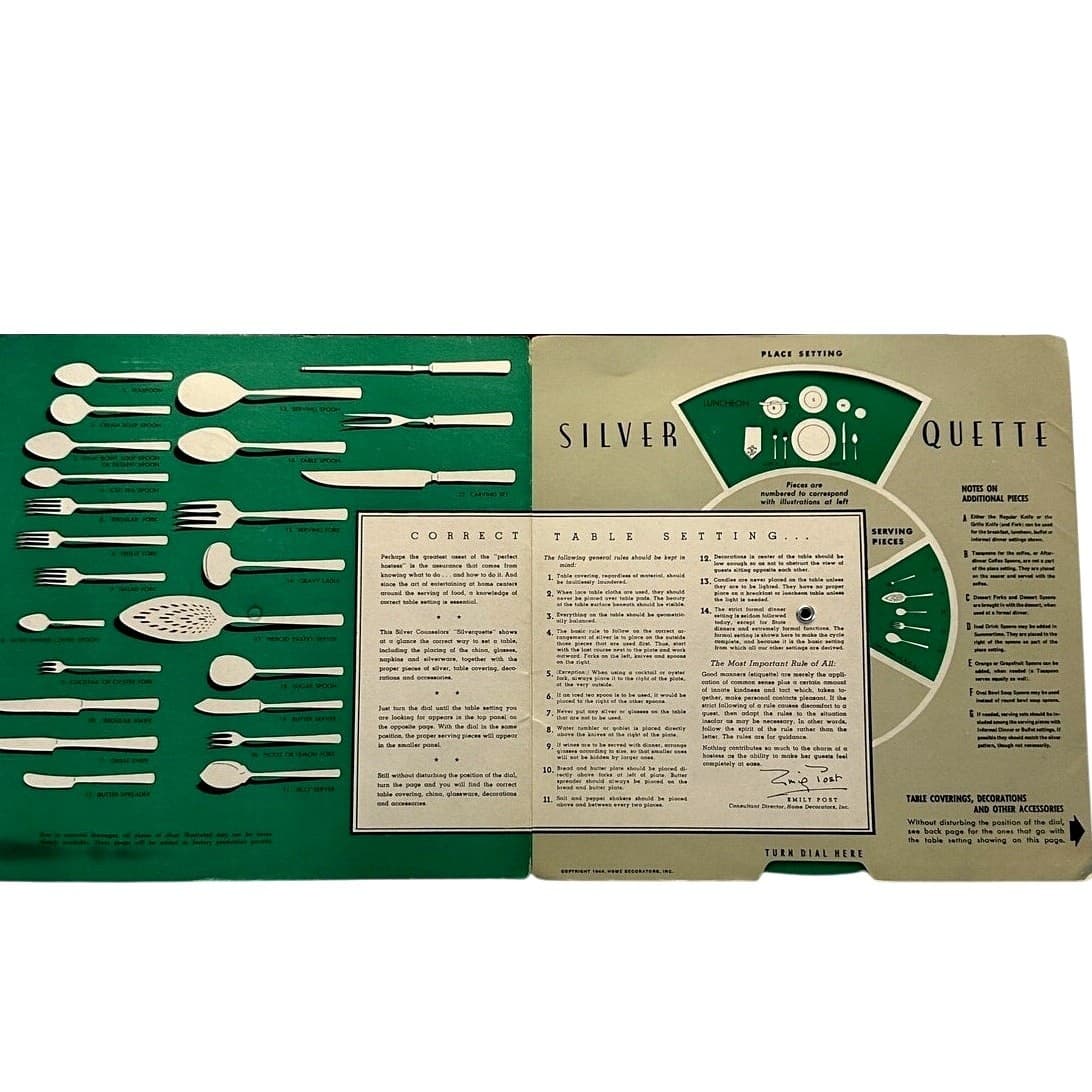 Oneida Silver Prestige 1945 'Bordeaux' Silverplate 60-Piece Flatware Set w/Chest - Thumbnail 13