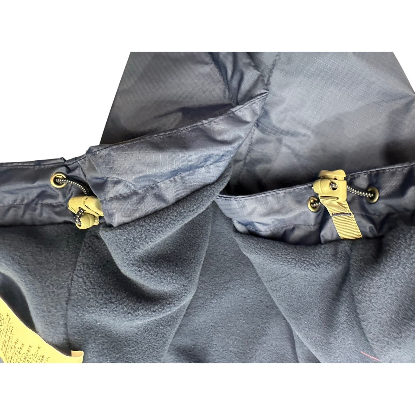 L L Bean 293753 Men's Large Nylon Mountain Parka Navy Blue Hood Water Resistant - Thumbnail 15