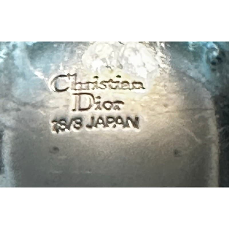 Christian Dior 'Gaudron' Japan Stainless/Gold 5-Piece Flatware Place Setting - Thumbnail 12