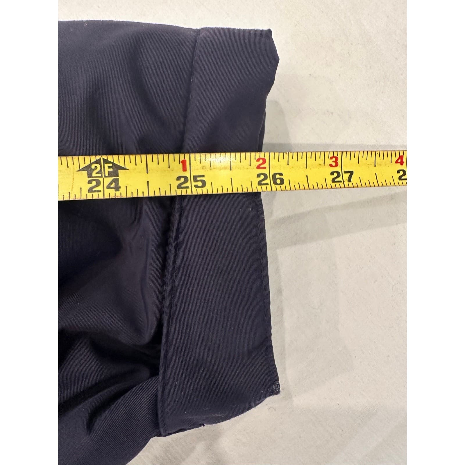 Lands' End Men's Large Aircore-200 Navy Fleece Lined Insulated Long Winter Coat - Thumbnail 11