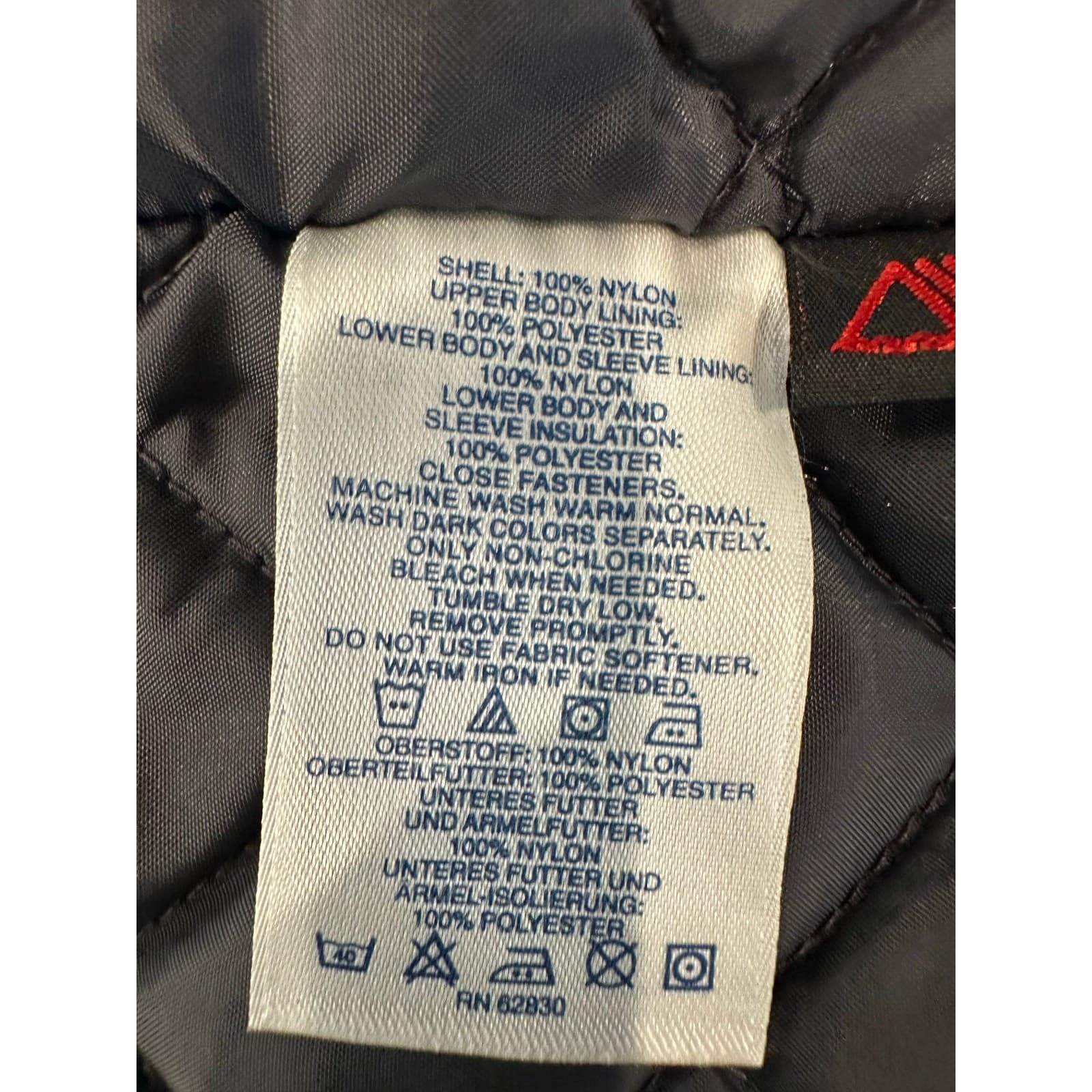 Lands' End Men's Large Aircore-200 Navy Fleece Lined Insulated Long Winter Coat - Thumbnail 17